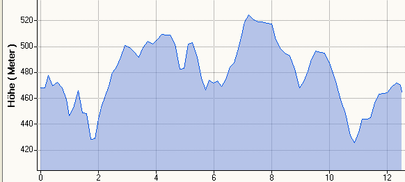 Hhenprofil  12,5km (a)