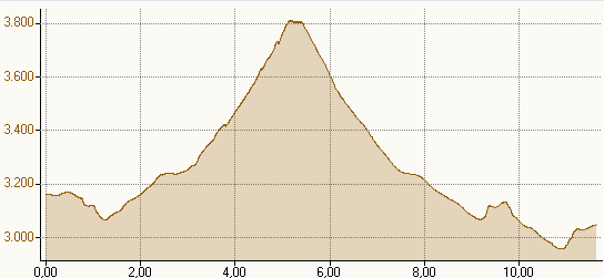 Höhenprofil Fluchthorn